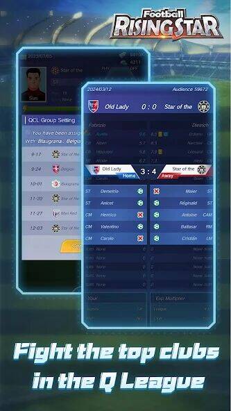 Скачать взломанную Football Rising Star [Много денег] MOD apk на Андроид