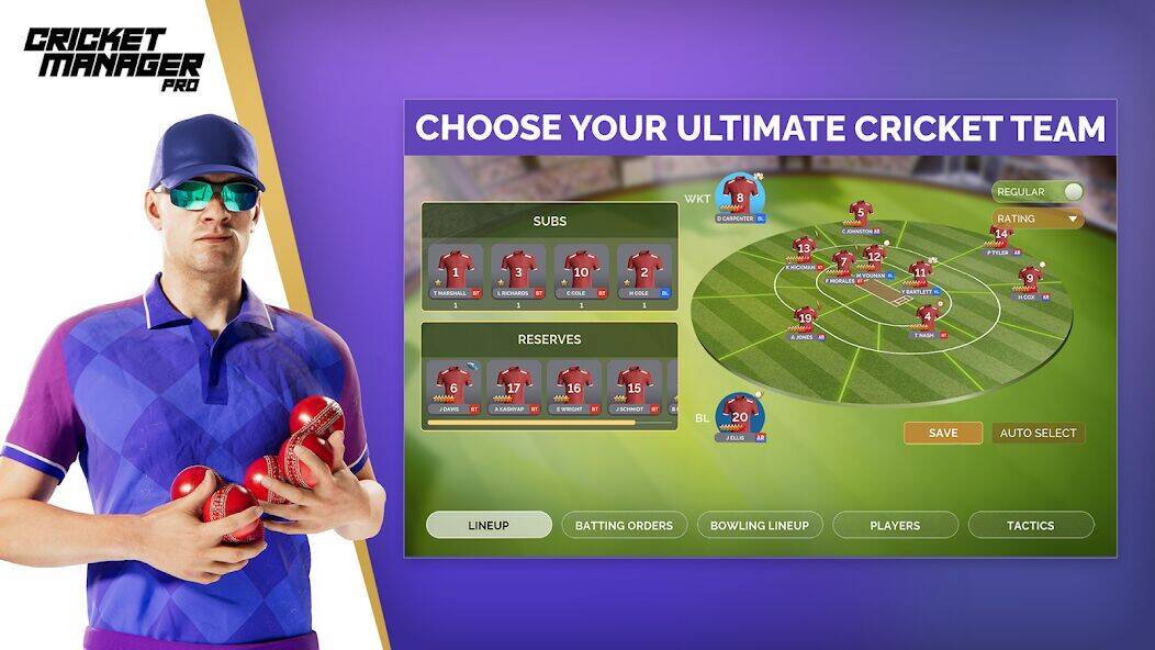Скачать взломанную Cricket Manager Pro 2023 [Мод меню] MOD apk на Андроид