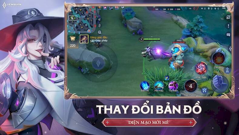 Скачать взломанную Garena Liên Quân Mobile [Мод меню] MOD apk на Андроид