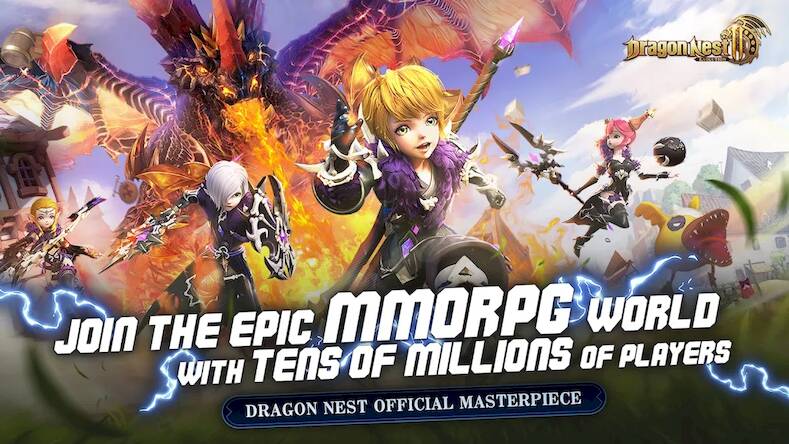 Скачать взломанную DragonNest2: Evolution [Бесплатные покупки] MOD apk на Андроид