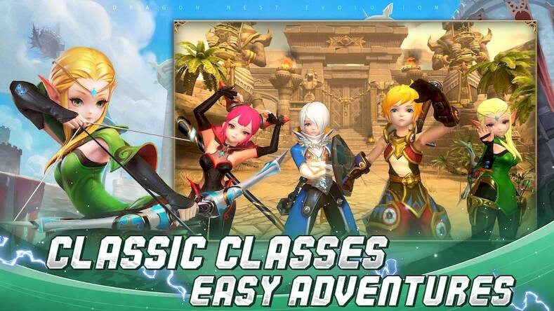 Скачать взломанную DragonNest2: Evolution [Бесплатные покупки] MOD apk на Андроид