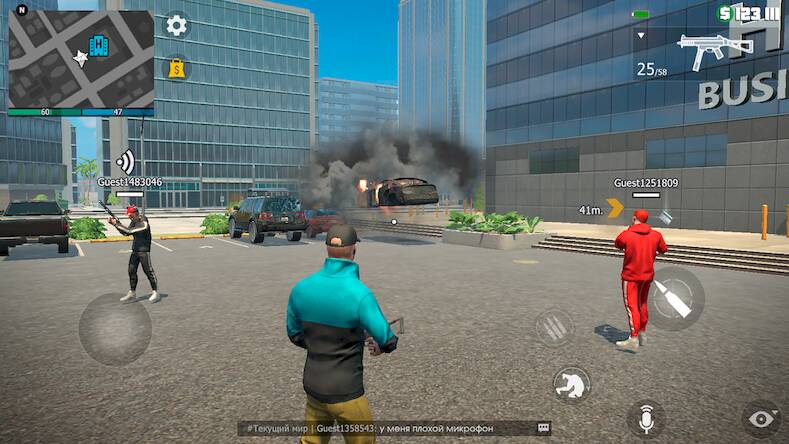 Скачать взломанную Grand Criminal Online: Банды [Мод меню] MOD apk на Андроид
