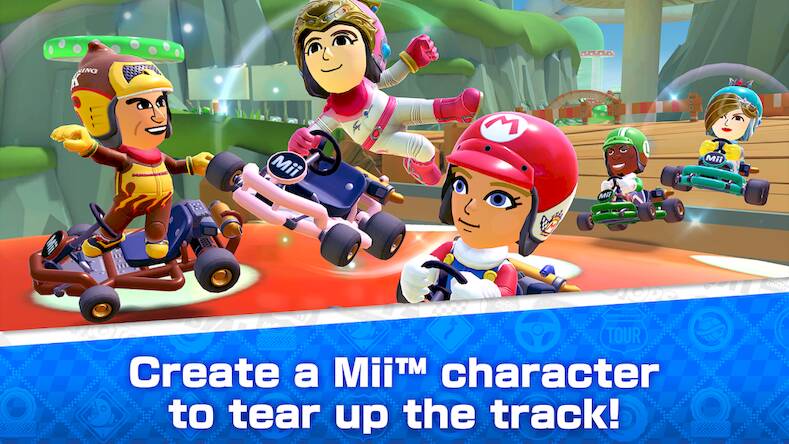 Скачать взломанную Mario Kart Tour [Много денег] MOD apk на Андроид