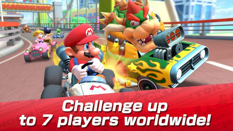 Скачать взломанную Mario Kart Tour [Много денег] MOD apk на Андроид