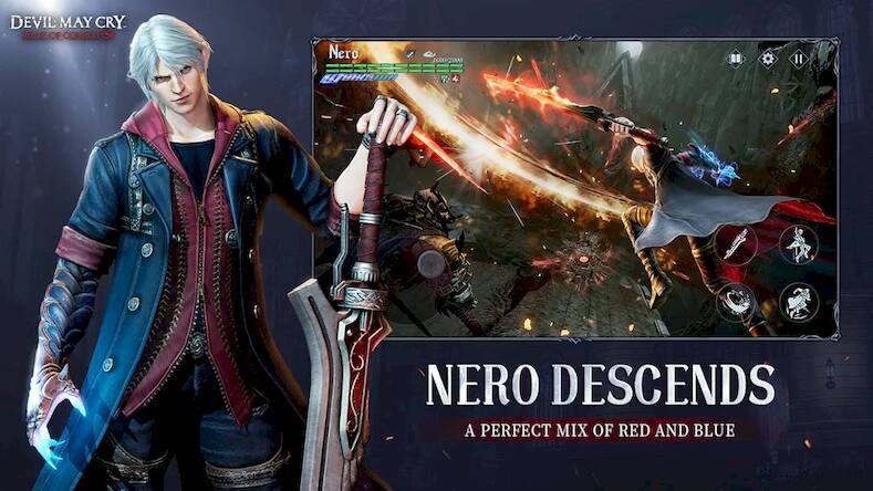 Скачать взломанную Devil May Cry: Peak of Combat [Много монет] MOD apk на Андроид