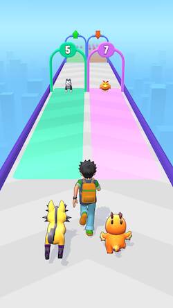 Скачать взломанную Monster Squad Rush [Много денег] MOD apk на Андроид