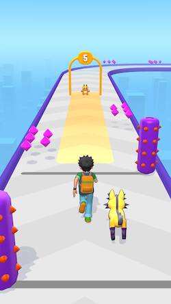Скачать взломанную Monster Squad Rush [Много денег] MOD apk на Андроид