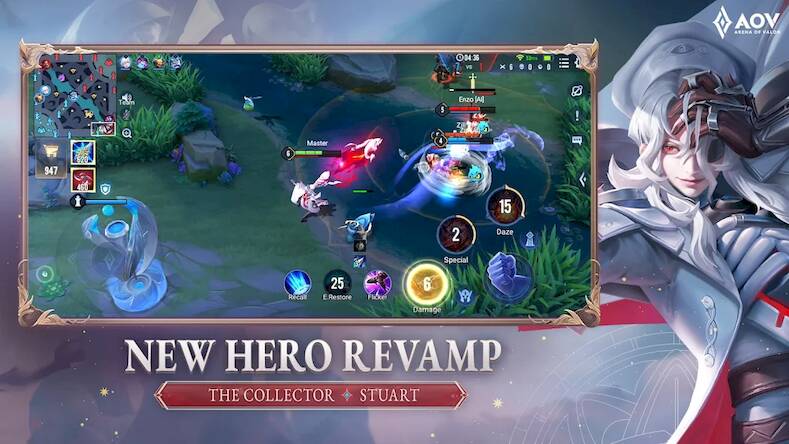 Скачать взломанную Garena AOV: Action MOBA [Мод меню] MOD apk на Андроид