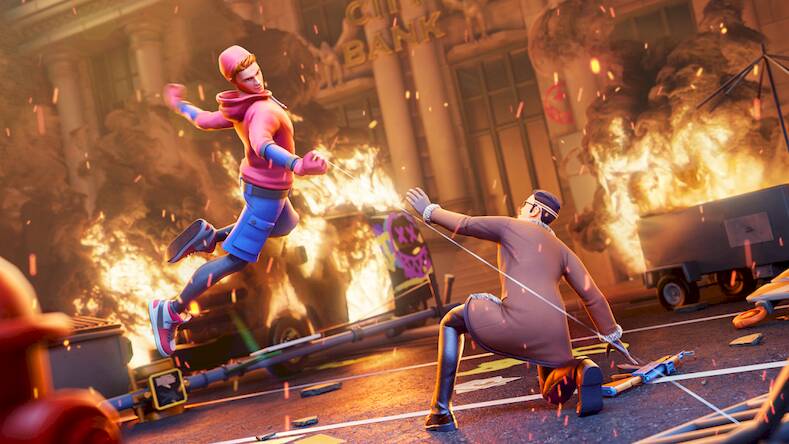 Скачать взломанную Spider Fighter 2: Супер мафия [Много монет] MOD apk на Андроид