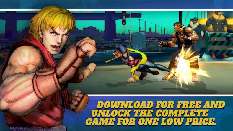 Скачать взломанную Street Fighter IV CE [Много монет] MOD apk на Андроид