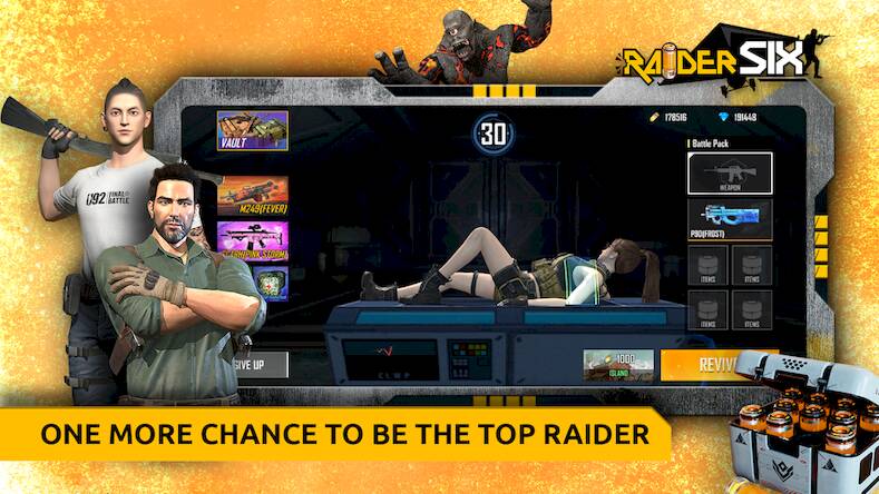 Скачать взломанную Raider SIX [Мод меню] MOD apk на Андроид