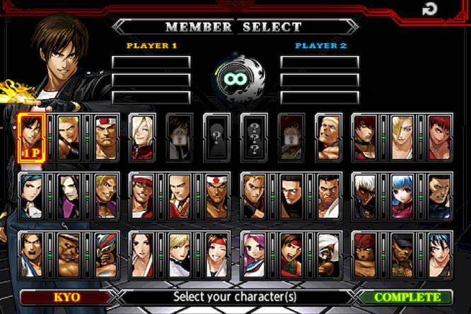 Скачать взломанную THE KING OF FIGHTERS-A 2012(F) [Много денег] MOD apk на Андроид