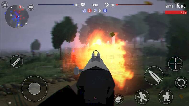 Скачать взломанную Polyfield [Бесплатные покупки] MOD apk на Андроид
