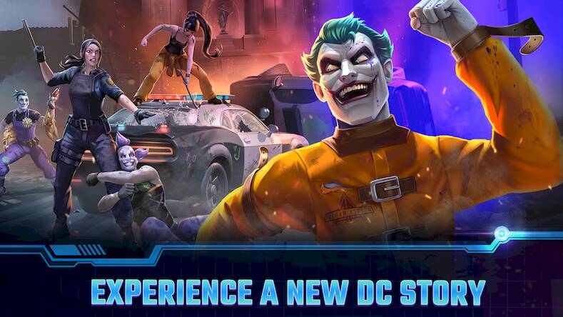 Скачать взломанную DC Heroes & Villains: Match 3 [Бесплатные покупки] MOD apk на Андроид