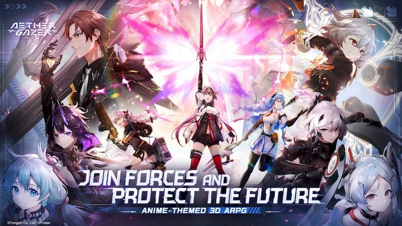 Скачать взломанную Aether Gazer [Бесплатные покупки] MOD apk на Андроид