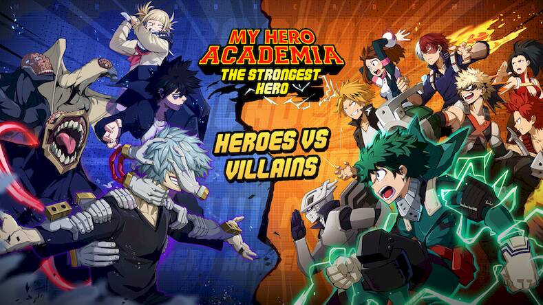Скачать взломанную MHA: The Strongest Hero [Бесплатные покупки] MOD apk на Андроид