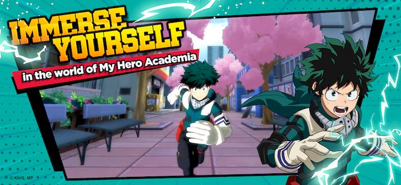 Скачать взломанную MHA: The Strongest Hero [Бесплатные покупки] MOD apk на Андроид