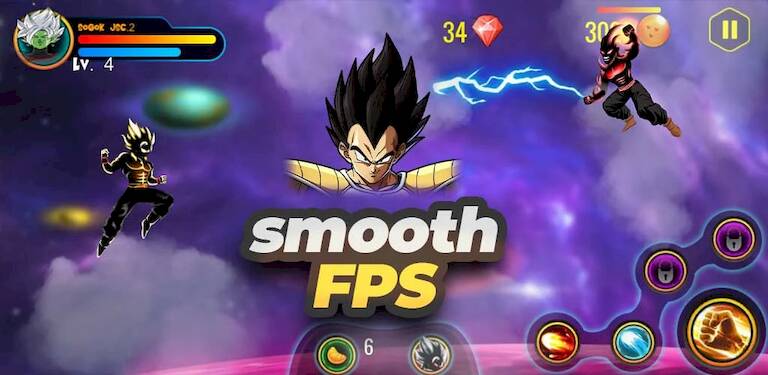 Скачать взломанную Dragon Ball Z: Saiyan Battle [Мод меню] MOD apk на Андроид