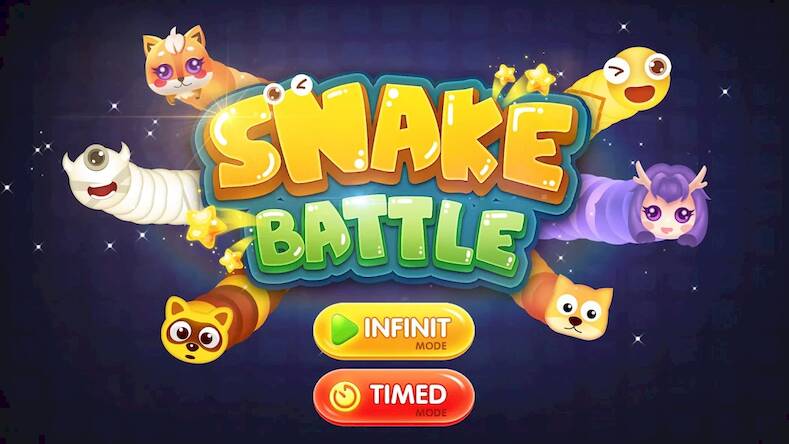 Скачать взломанную Змейка.io: червяки зона [Много денег] MOD apk на Андроид