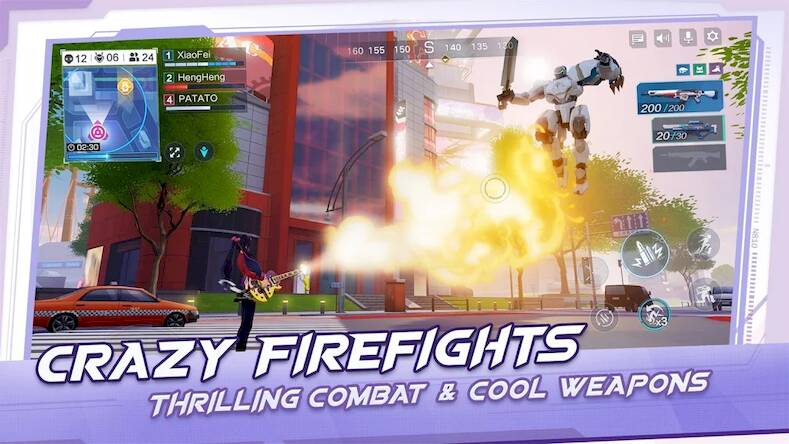 Скачать взломанную Super Mecha Champions [Много монет] MOD apk на Андроид