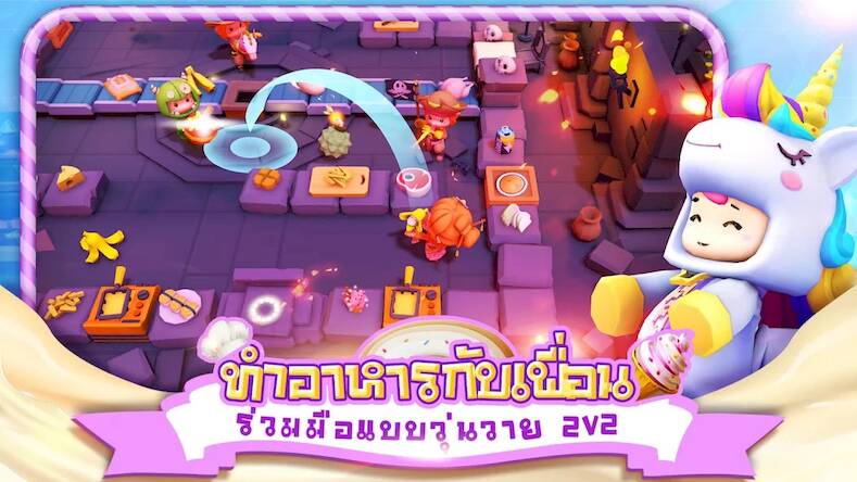 Скачать взломанную Cooking Battle! [Бесплатные покупки] MOD apk на Андроид