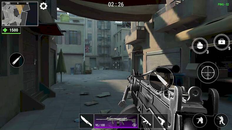 Скачать взломанную Modern Gun: Стрелялки Шутеры [Мод меню] MOD apk на Андроид