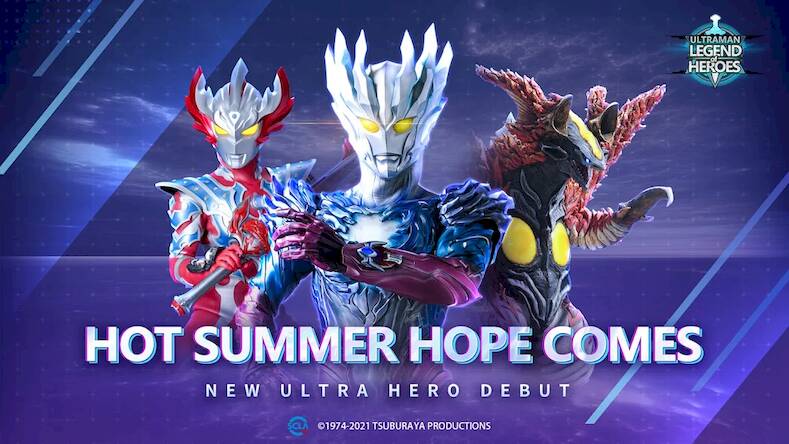 Скачать взломанную Ultraman: Legend of Heroes [Мод меню] MOD apk на Андроид