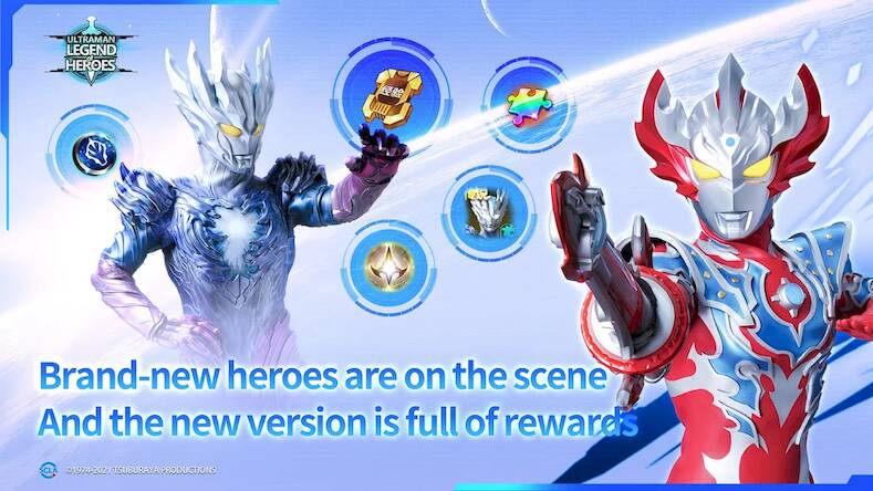 Скачать взломанную Ultraman: Legend of Heroes [Мод меню] MOD apk на Андроид