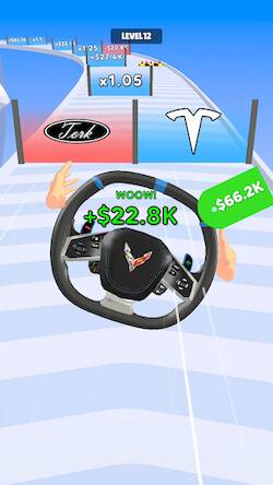 Скачать взломанную Steering Wheel Evolution [Много денег] MOD apk на Андроид