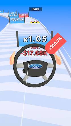 Скачать взломанную Steering Wheel Evolution [Много денег] MOD apk на Андроид