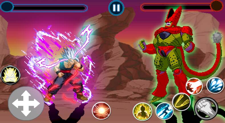 Скачать взломанную DBZ : Super Goku Battle [Много денег] MOD apk на Андроид