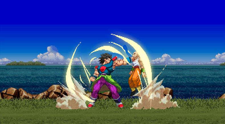 Скачать взломанную DBZ : Super Goku Battle [Много денег] MOD apk на Андроид