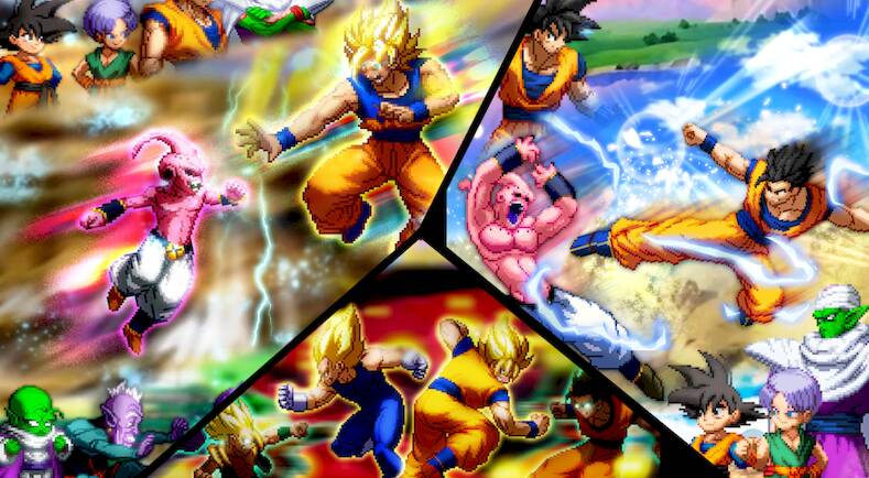 Скачать взломанную DBZ : Super Goku Battle [Много денег] MOD apk на Андроид