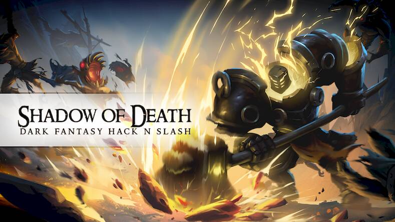 Скачать взломанную Shadow of Death: Dark Knight [Много монет] MOD apk на Андроид