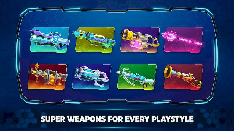 Скачать взломанную Battle Stars: 4v4 TDM & BR [Много монет] MOD apk на Андроид