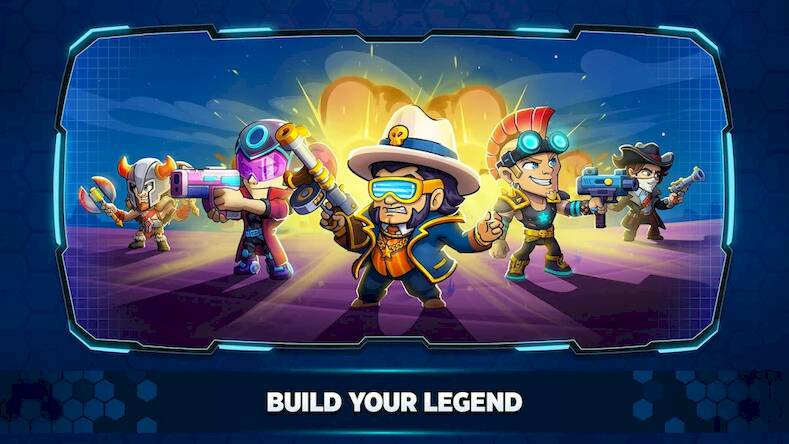 Скачать взломанную Battle Stars: 4v4 TDM & BR [Много монет] MOD apk на Андроид