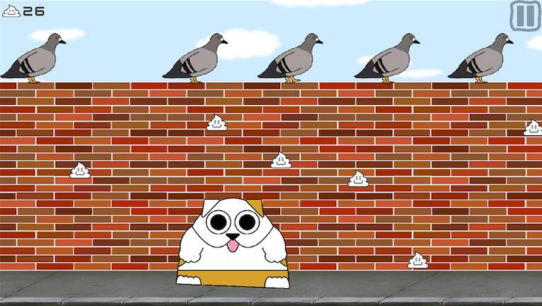 Скачать взломанную Dodging Pigeon [Много монет] MOD apk на Андроид