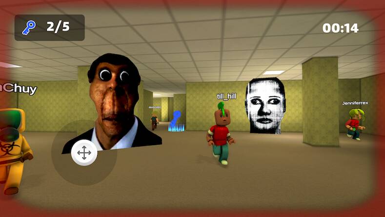 Скачать взломанную Nextbots: Obunga Chase Rooms [Мод меню] MOD apk на Андроид