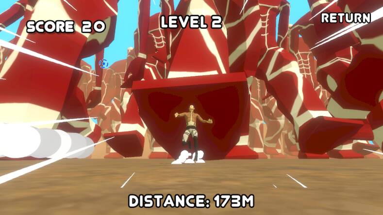 Скачать взломанную TITAN RUMBLING RUNAWAY [Мод меню] MOD apk на Андроид