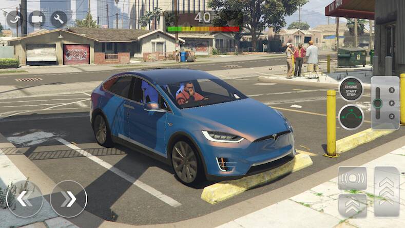 Скачать взломанную Tesla Model X Master Driver [Много денег] MOD apk на Андроид