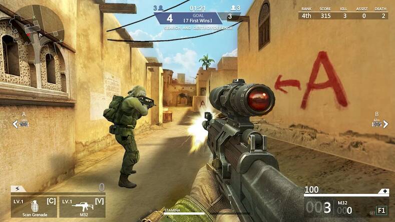 Скачать взломанную Контркомандный шутер [Мод меню] MOD apk на Андроид