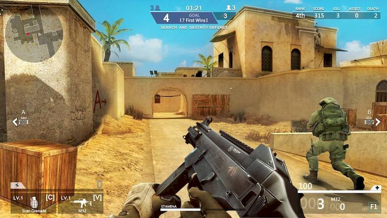 Скачать взломанную Контркомандный шутер [Мод меню] MOD apk на Андроид
