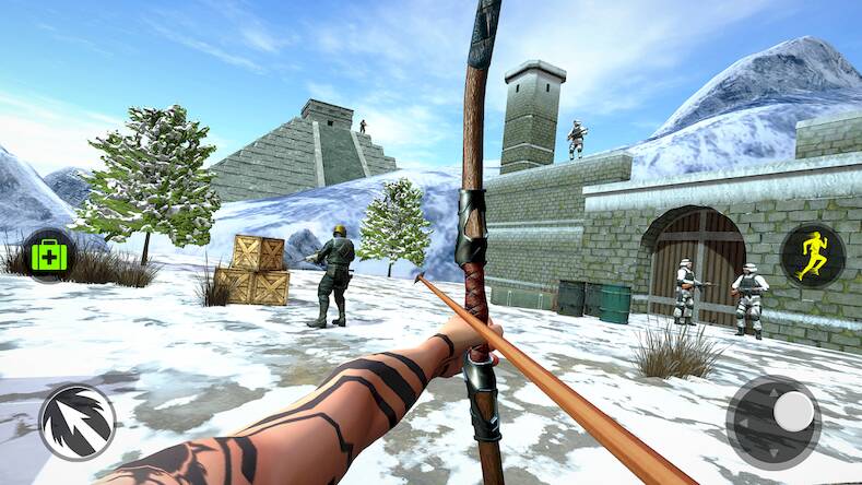 Скачать взломанную Игры с лучниками: шутер 3д [Мод меню] MOD apk на Андроид