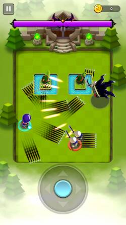 Скачать взломанную Super Archer Legend 3 [Много монет] MOD apk на Андроид