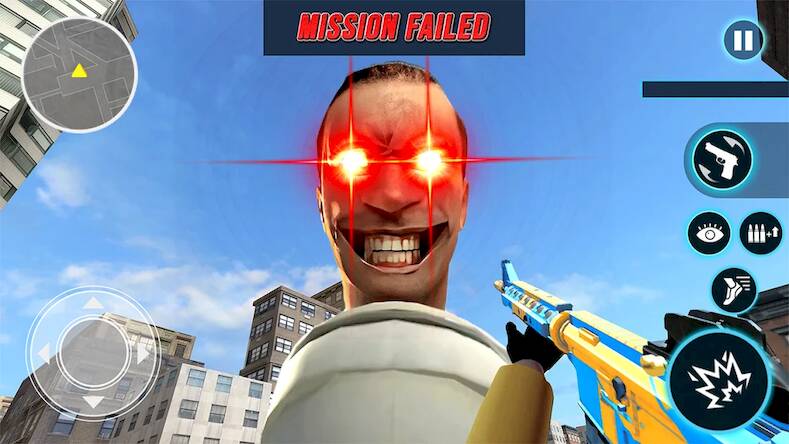 Скачать взломанную Toilet Shooter FPS: Mafia City [Много денег] MOD apk на Андроид