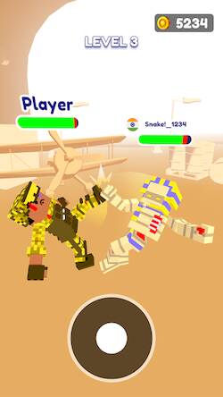 Скачать взломанную Block Ragdoll Fight [Бесплатные покупки] MOD apk на Андроид