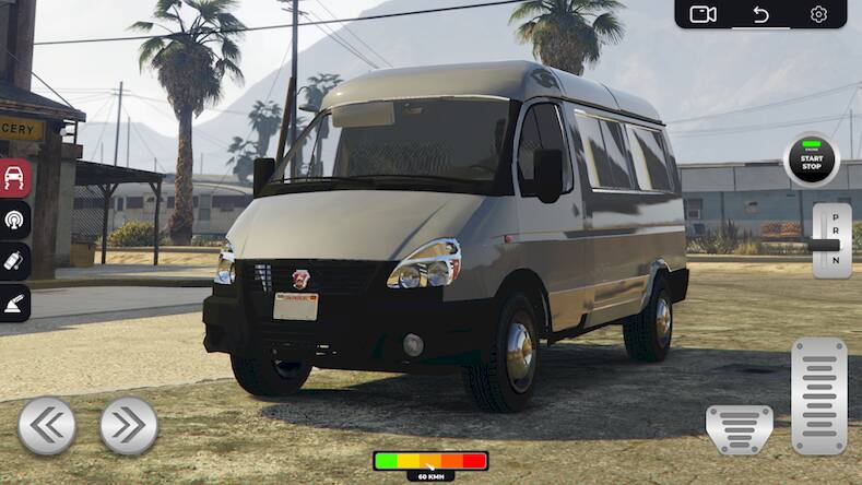 Скачать взломанную Minibus Gazelle Truck Driving [Мод меню] MOD apk на Андроид