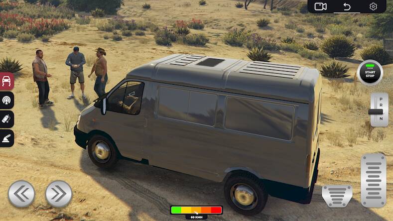 Скачать взломанную Minibus Gazelle Truck Driving [Мод меню] MOD apk на Андроид