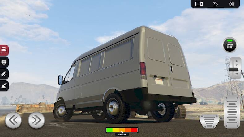 Скачать взломанную Minibus Gazelle Truck Driving [Мод меню] MOD apk на Андроид