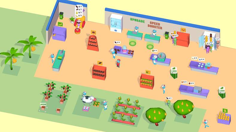 Скачать взломанную Our Mini Shop: Tycoon City [Мод меню] MOD apk на Андроид